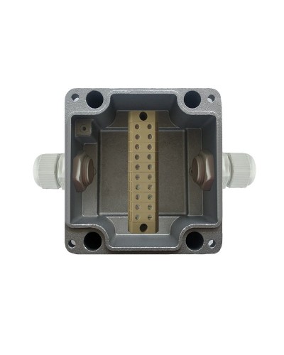 МКС Мороз, 2ВК, с датчиком вскрытия корпуса (тампером), IP66/IP68. Коробка коммутационная металлическая. Магнито-Контакт в Бердске