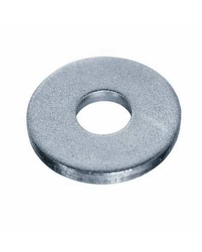 Шайба с широкими полями (кузовная) оцинкованная M16 (DIN 9021) (100 шт) (PR08.3928). Шайба с широкими полями. Промрукав в Бердске