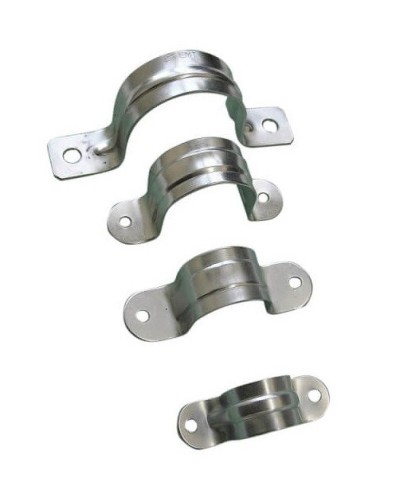 Скоба двухлапковая D48-50 (50 шт) (zeta41619) СД 48-50. Скоба металлическая двухлапковая. ЗЭТА в Бердске