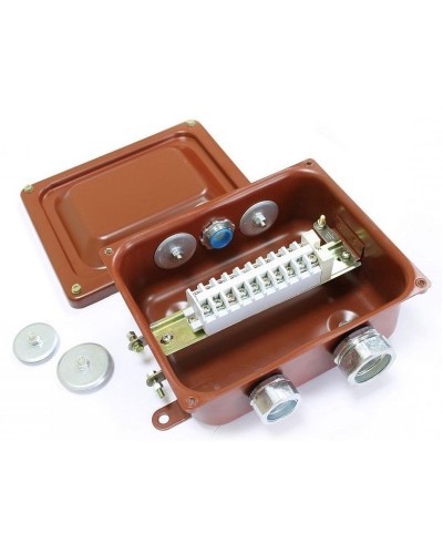 ККМА-10 У2 IP54 (zeta30372). Коробка клеммная металлическая с муфтами АТК для трубной электропроводки. ЗЭТА в Бердске